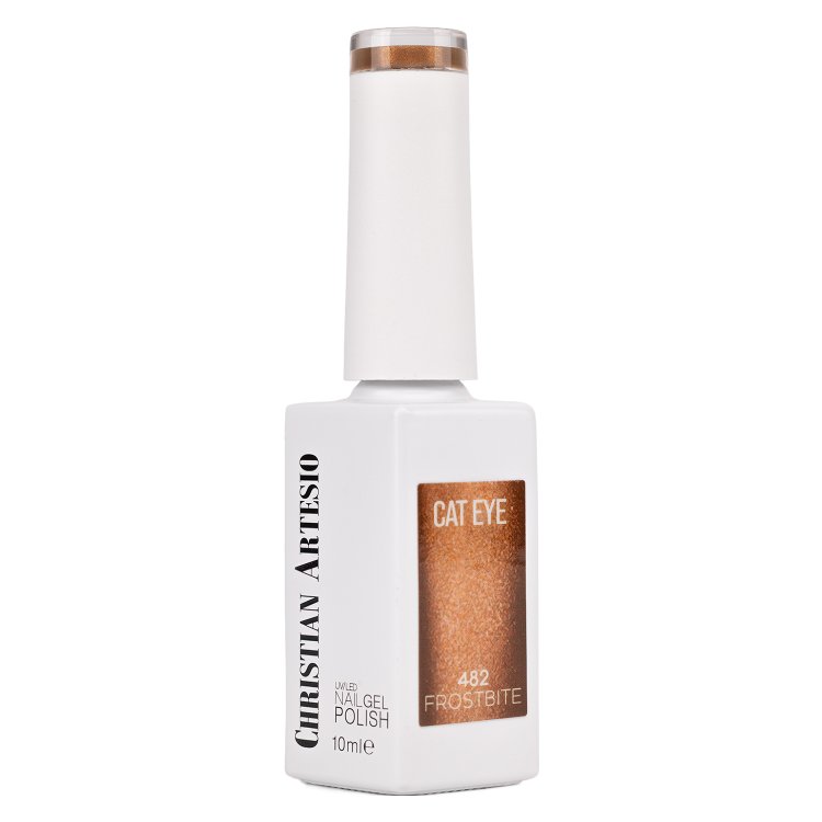 Ημιμόνιμο Βερνίκι Νυχιών Cat Eye Frostbite Νο 482 Μπρονζέ Metallic 10ml