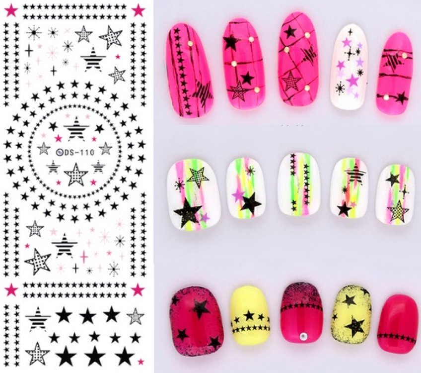 Αυτοκόλλητα Νυχιών Νερού