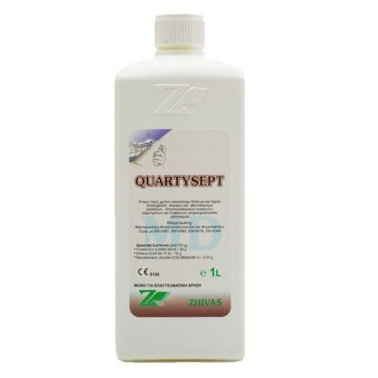 Απολυμαντικό Quartysept για Επιφάνειες Έτοιμο για Χρήση Ταχείας Δράσης 1000ml