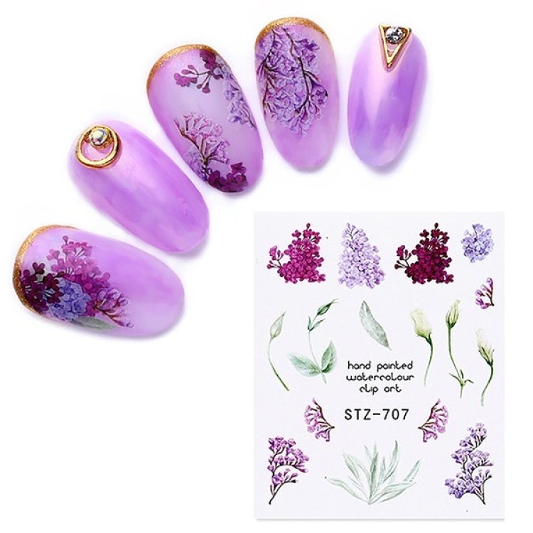 Αυτοκόλλητα Νυχιών Νερού