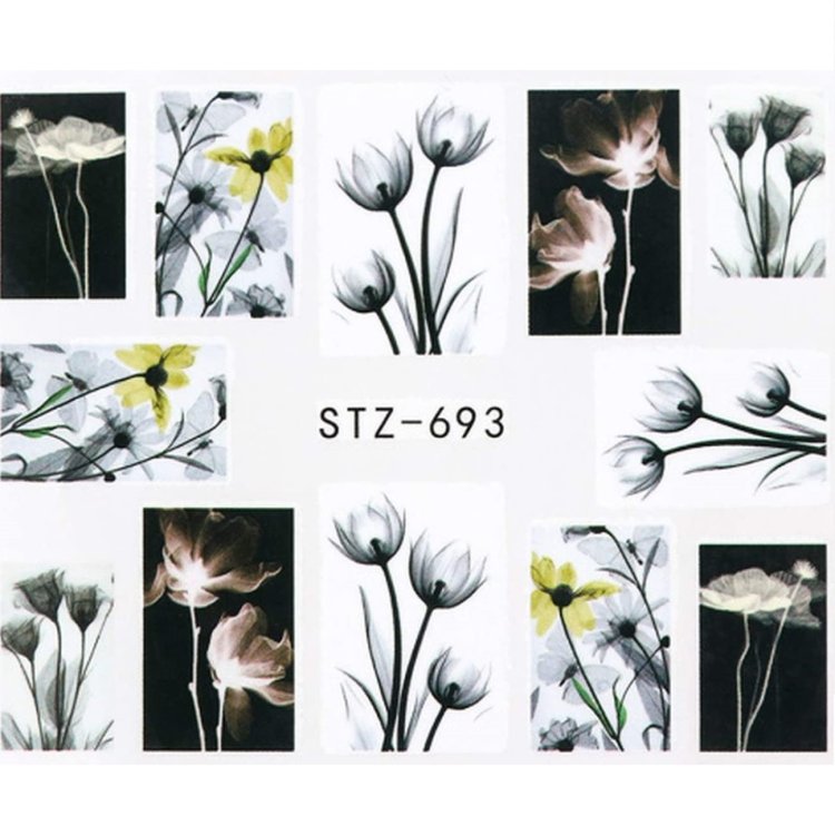 Αυτοκόλλητα Νυχιών Νερού