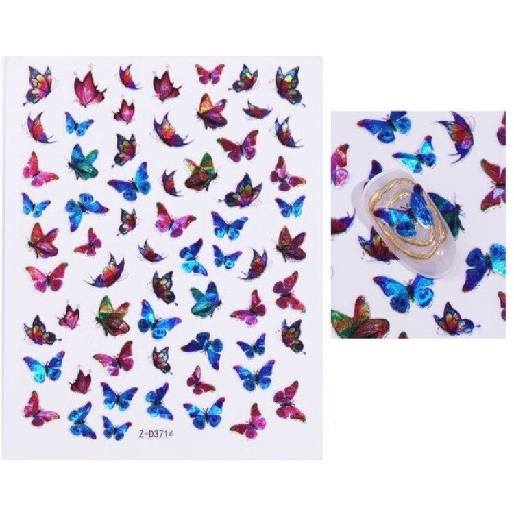 Αυτοκόλλητα Νυχιών 3D