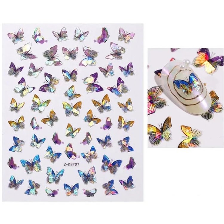 Αυτοκόλλητα Νυχιών 3D