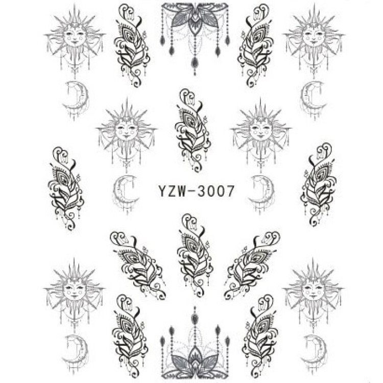 Αυτοκόλλητα Νυχιών Νερού