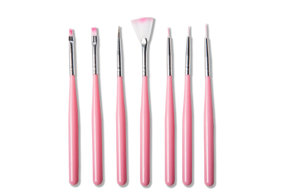 Nail Art Brushes Set 7pcs