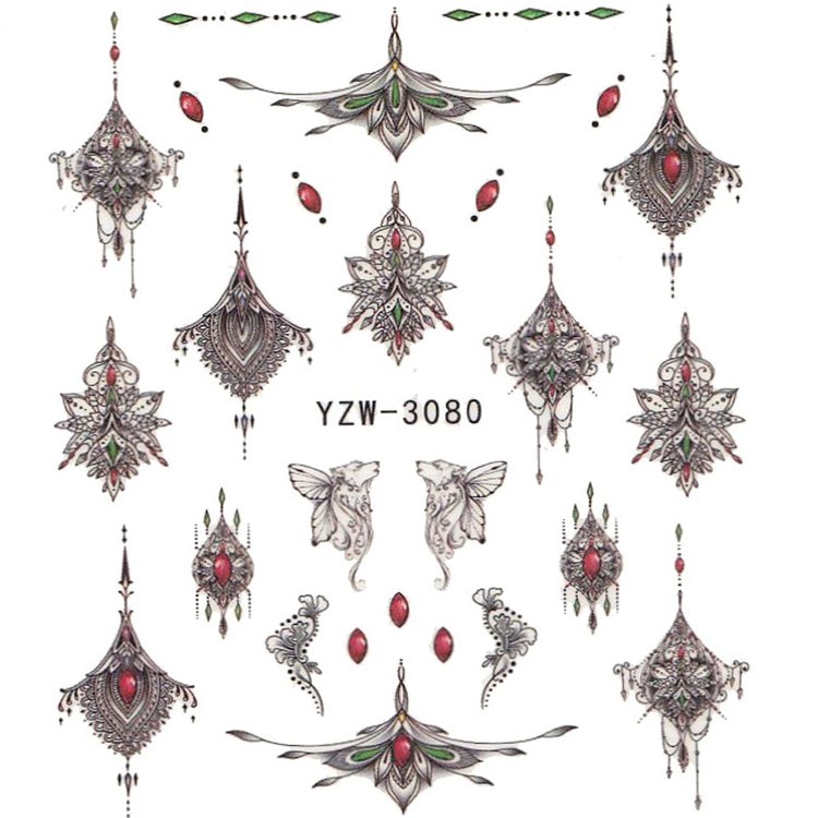 Αυτοκόλλητα Νυχιών Νερού