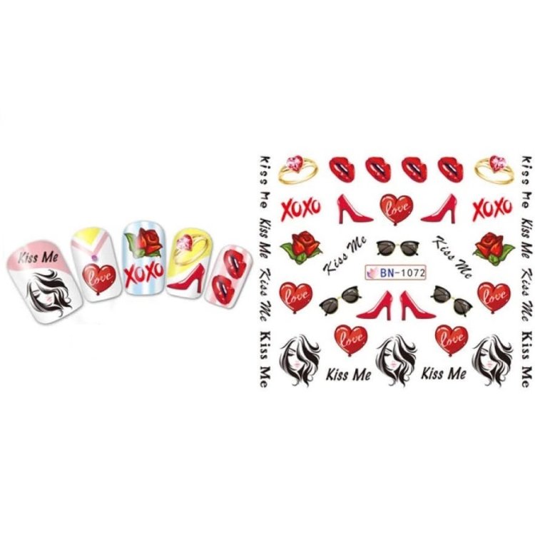 Αυτοκόλλητα Νυχιών Νερού