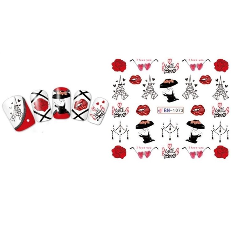 Αυτοκόλλητα Νυχιών Νερού