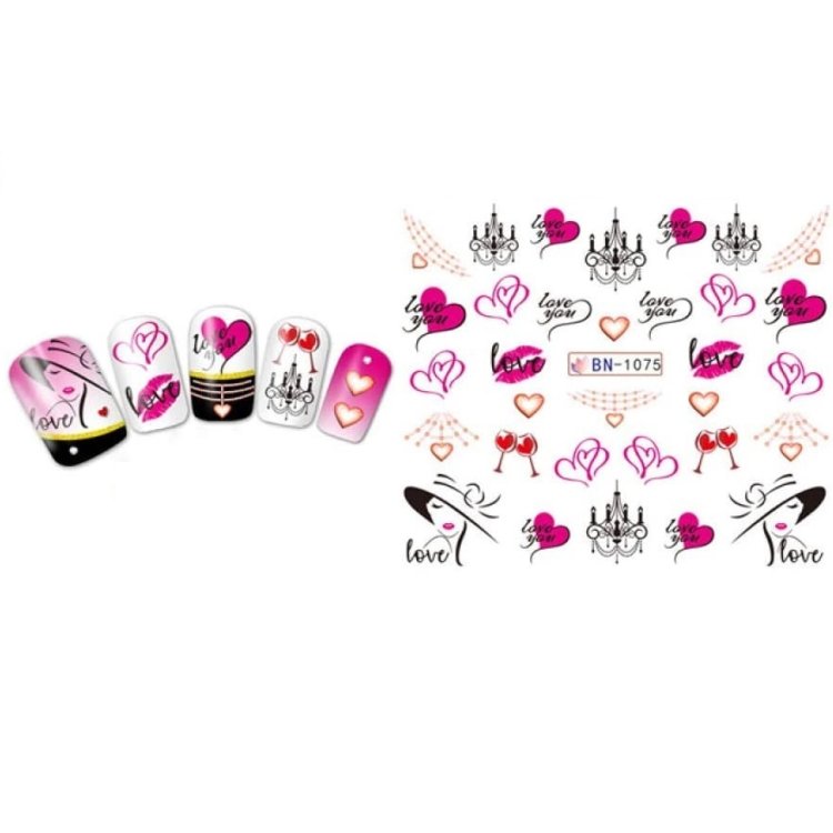 Αυτοκόλλητα Νυχιών Νερού