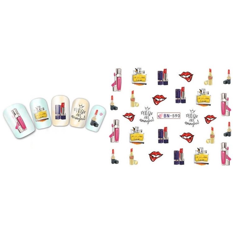 Αυτοκόλλητα Νυχιών Νερού