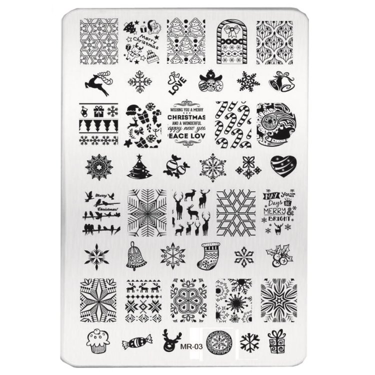 Πλακέτα Σχεδίων Στάμπας 14cm x 9.5cm