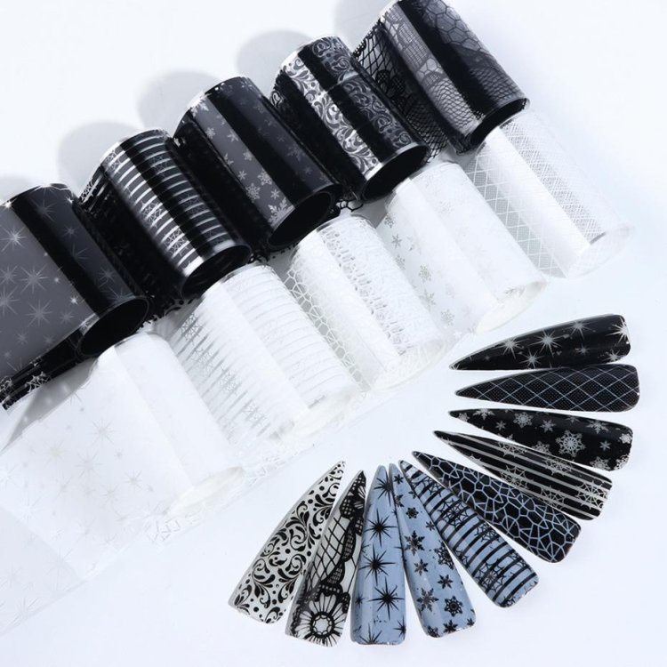 Foil Νυχιών Halloween Σετ 10τμχ