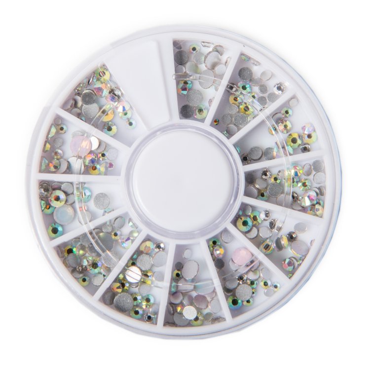 Στρας Ιριδίζον - Λευκό 240τμχ