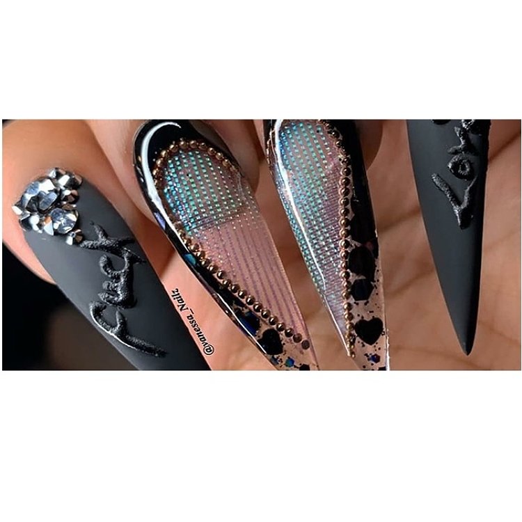 Nail Net Iridescent