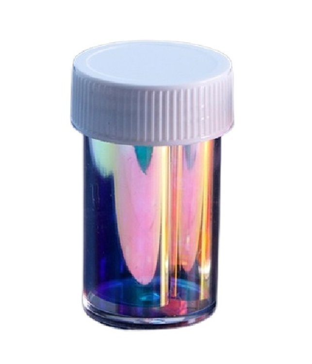 Mirror Broken Glass Εφέ Foil Διάφανο Μπλε