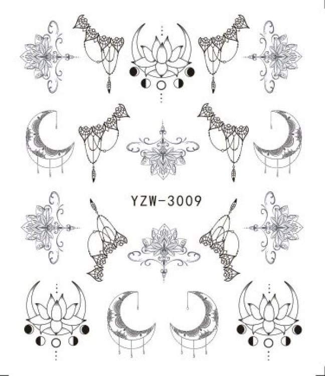 Αυτοκόλλητα Νυχιών Νερού