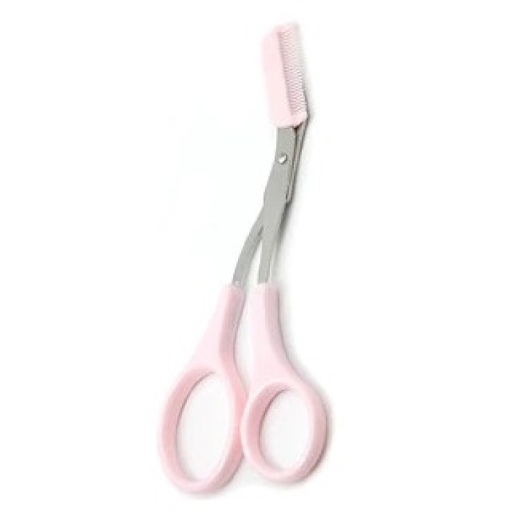 Augenbrauen-Trimmer mit Kamm, rosa