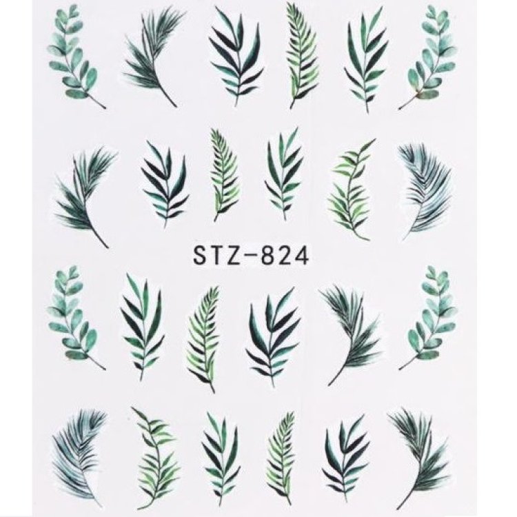 Αυτοκόλλητα Νυχιών Νερού