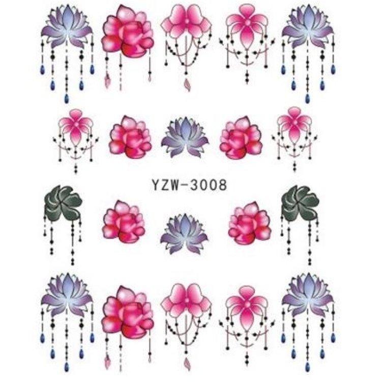 Αυτοκόλλητα Νυχιών Νερού