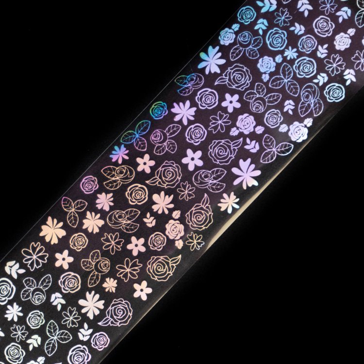 Foil Νυχιών Λουλούδια