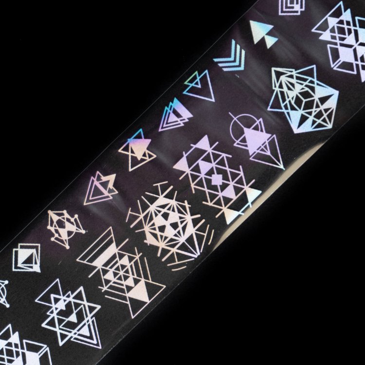 Foil Νυχιών Γεωμετρικά Σχέδια