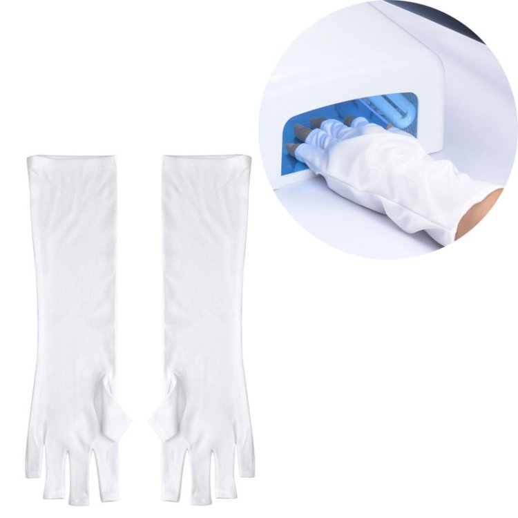Γάντια Uv Προστασίας Λευκά