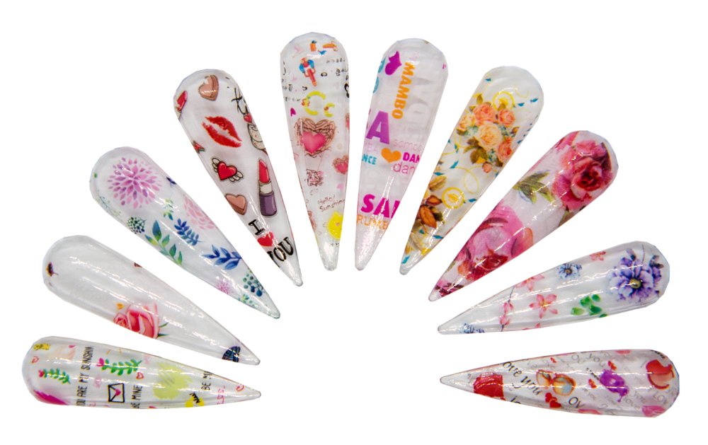 Foil Νυχιών Σετ 10τμχ