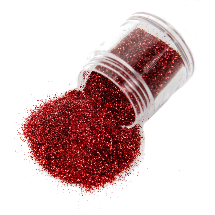 Σκόνη Κόκκινο Glitter 10g