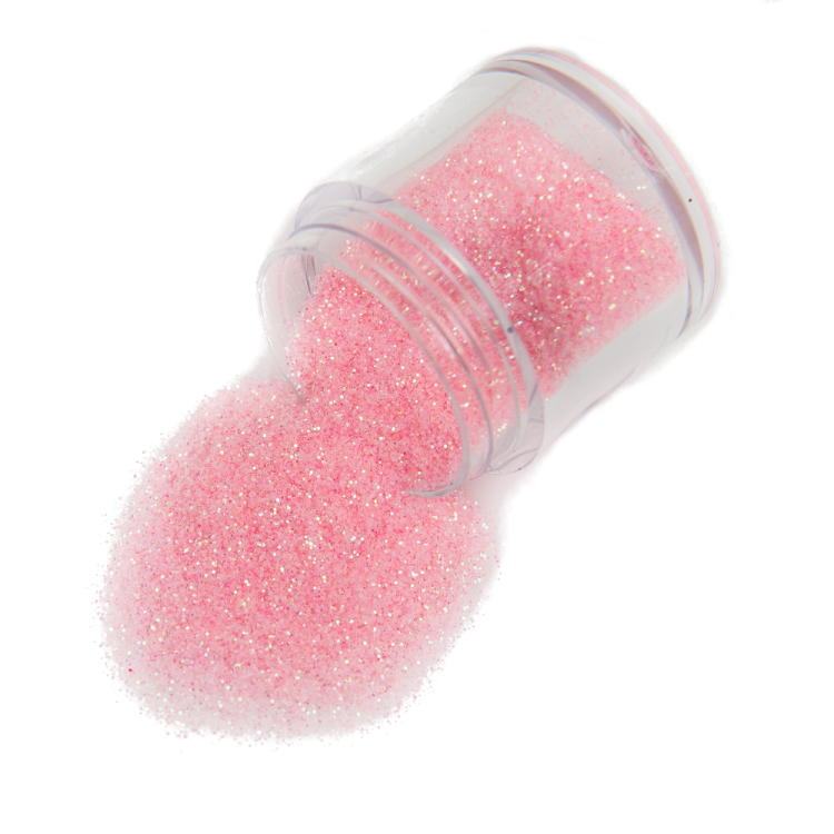 Σκόνη Ροζ Απαλό Ιριδίζον Glitter 10g