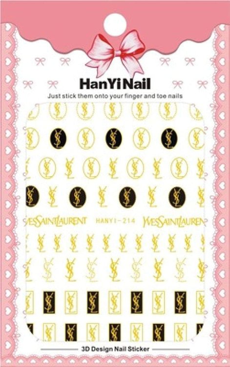 Αυτοκόλλητα Νυχιών 3D