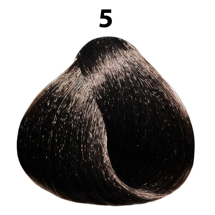 Βαφή μαλλιών Νο 5 καστανό ανοιχτό, 100ml