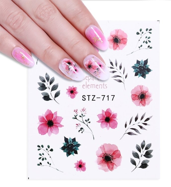 Αυτοκόλλητα Νυχιών Νερού