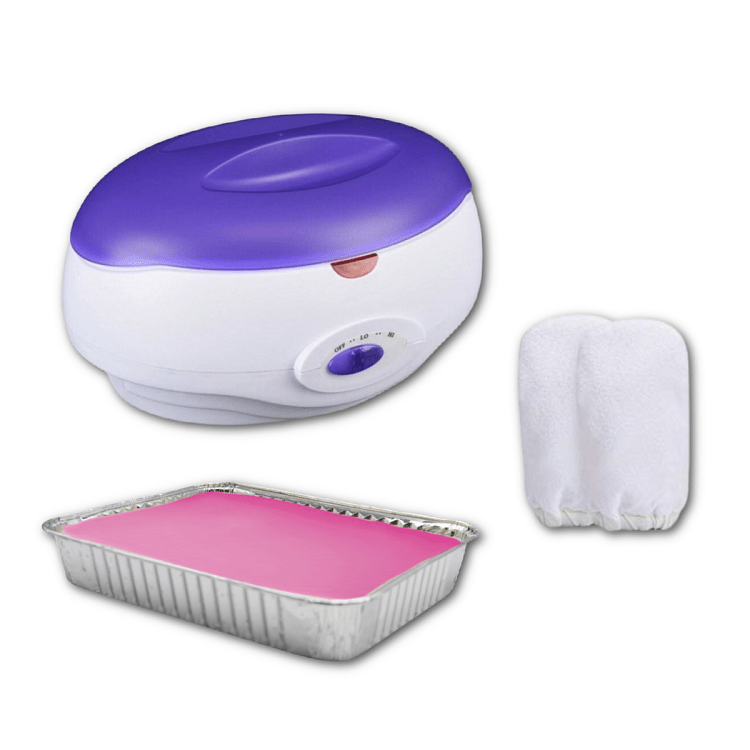 Paraffin Therapie Set mit Rosenduft