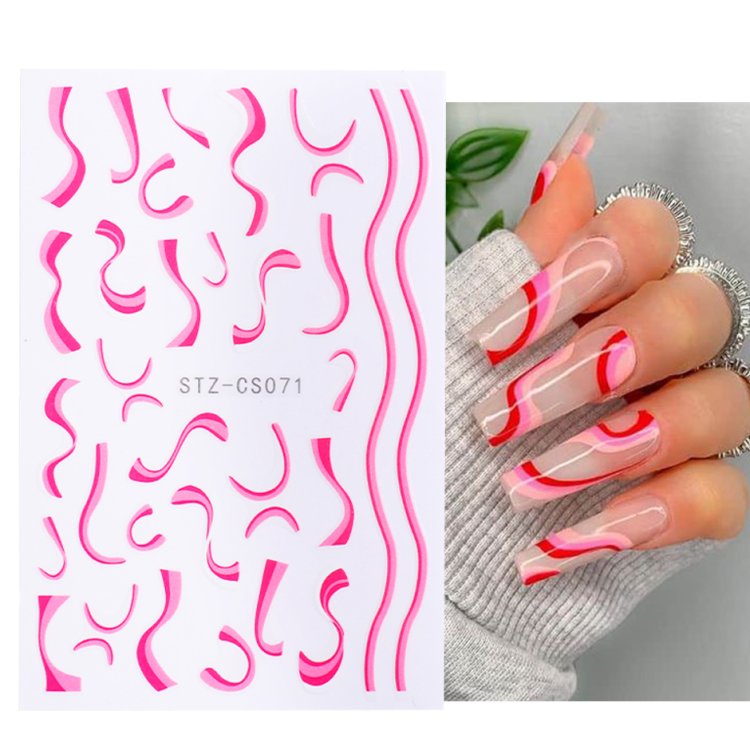 Αυτοκόλλητα Νυχιών 3D