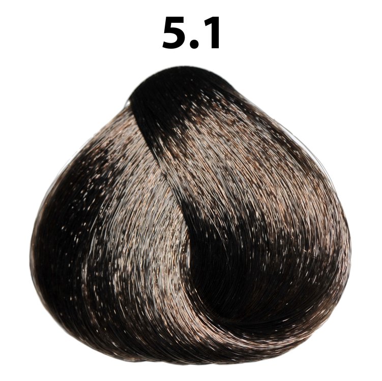 Βαφή μαλλιών Νο 5.1 καστανό ανοιχτό σαντρέ, 100ml