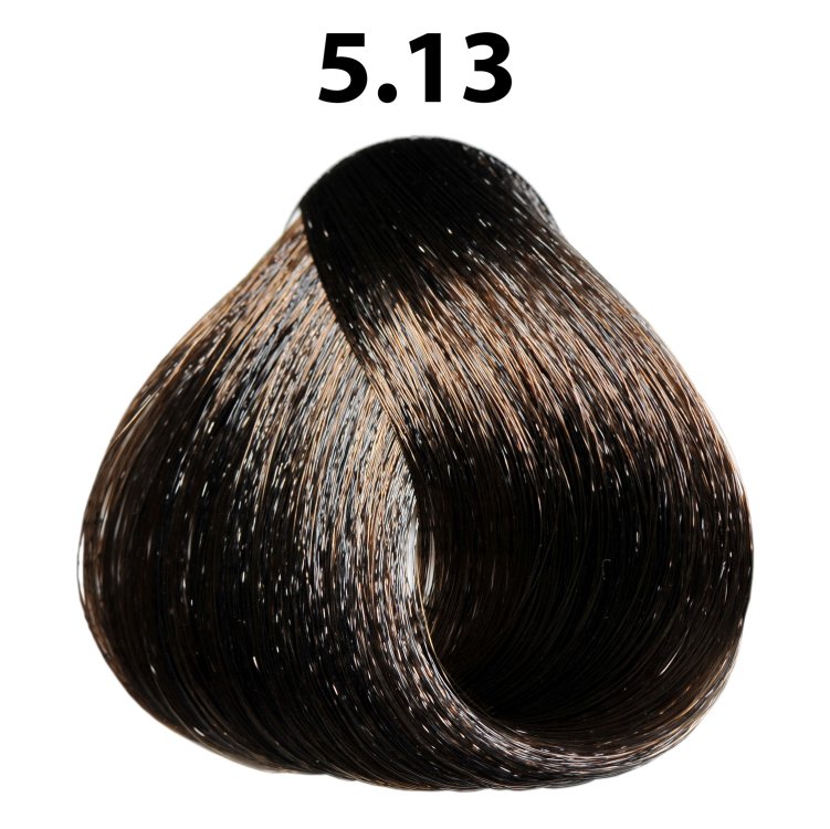 Βαφή μαλλιών Νο 5.13 καστανό ανοιχτό σαντρέ χρυσαφί, 100ml