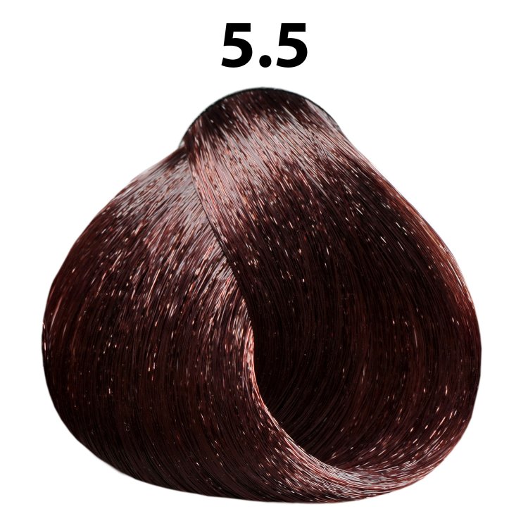 Βαφή μαλλιών Νο 5.5 καστανό ανοιχτό μαονί, 100ml