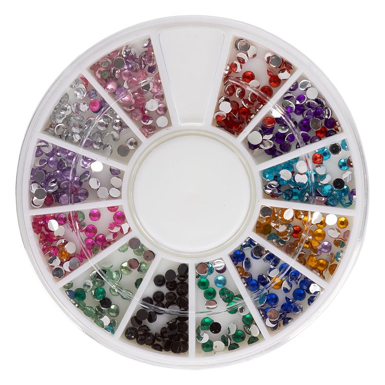 Nail Art Rhinestone Multi 480pcs