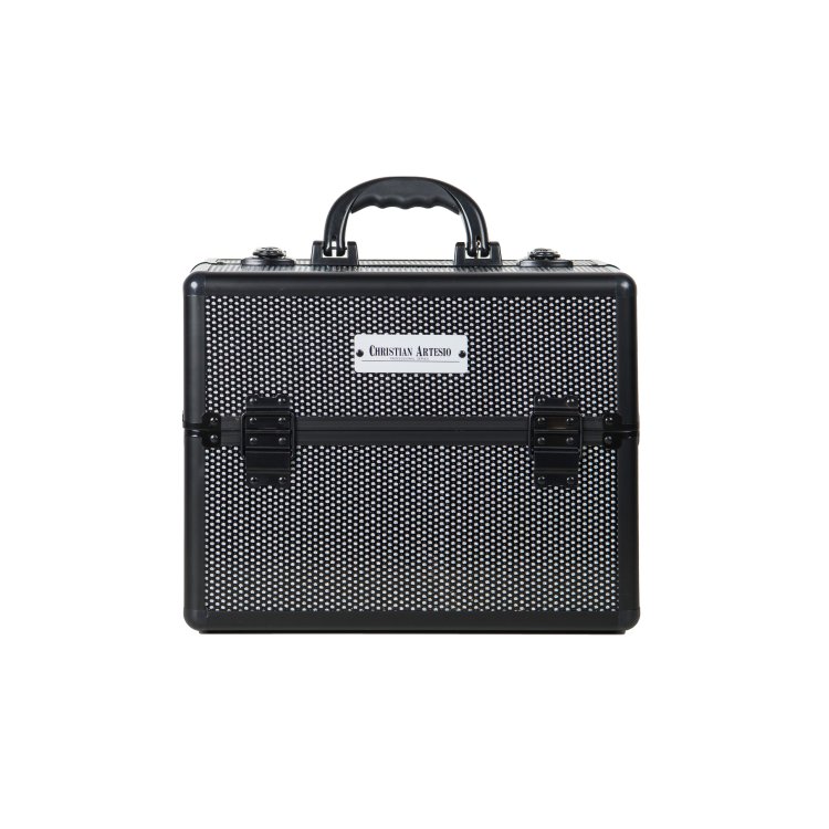 Επαγγελματική Βαλίτσα Αλουμινίου Μαύρο με Στρας