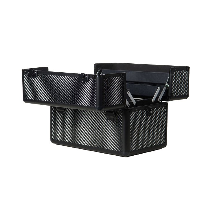 Επαγγελματική Βαλίτσα Αλουμινίου Μαύρο με Στρας