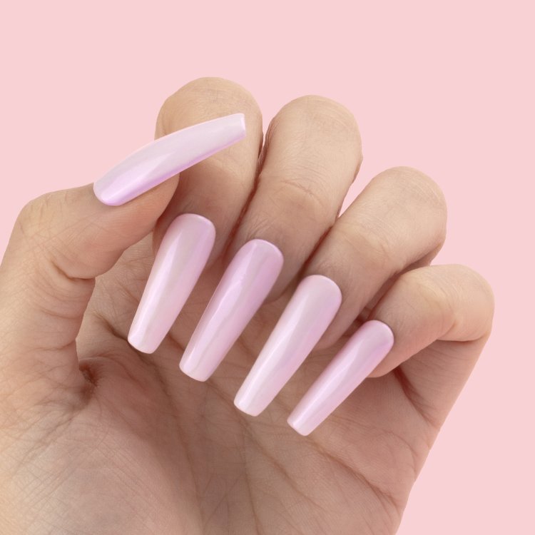 Σκόνη Καθρέφτης Aurora Ημιδιάφανο Ροζ/Μωβ 3g