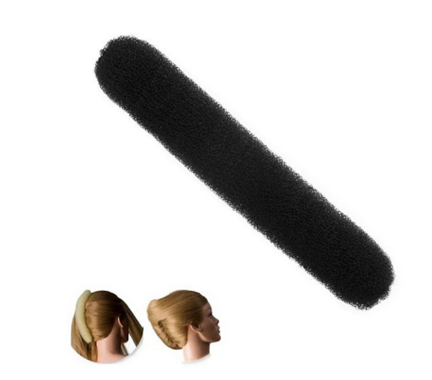 Σφουγγαράκι Μαλλιών με 70 Τσιμπιδάκια για Όγκο & Κότσους – Μαύρο 50.8cm