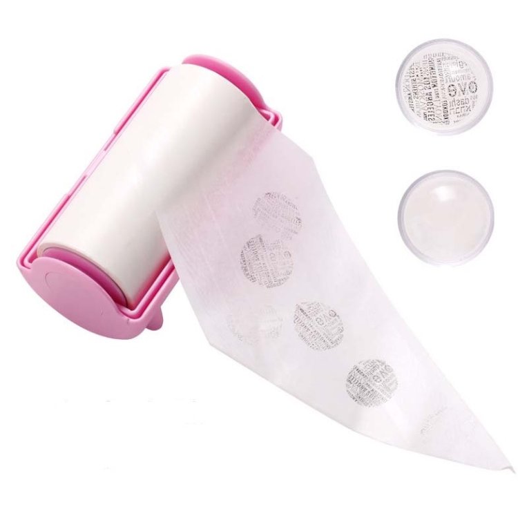 Βάση με Ρολό Καθαρισμού Στάμπας Νυχιών