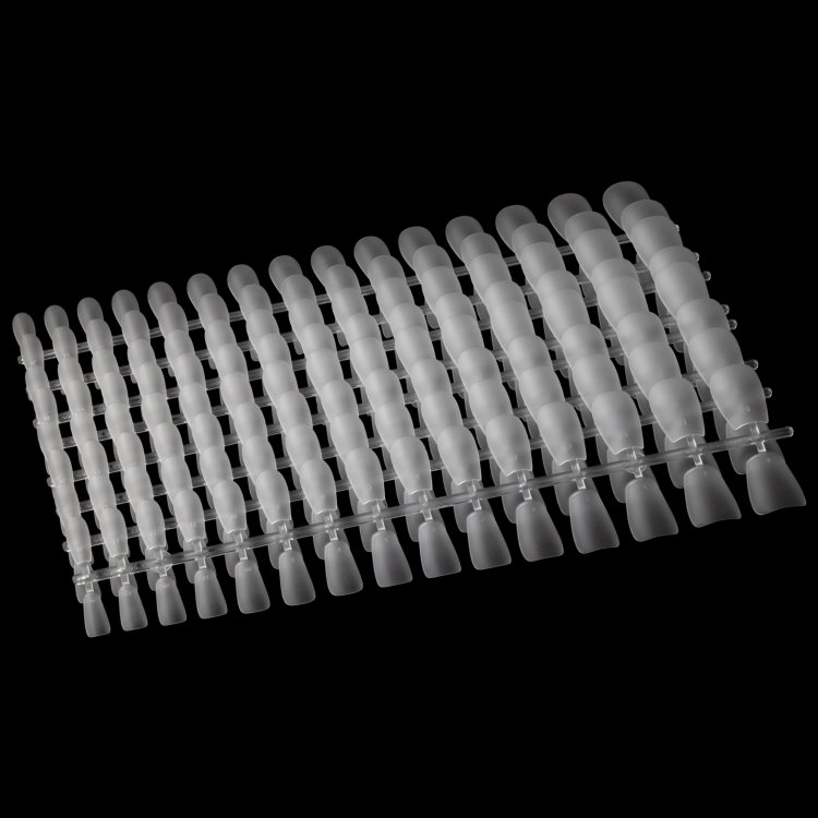 Νύχια Press-On Nail Gel Tips Πολύ Λεπτά Coffin Short Διάφανα 240 τεμ.