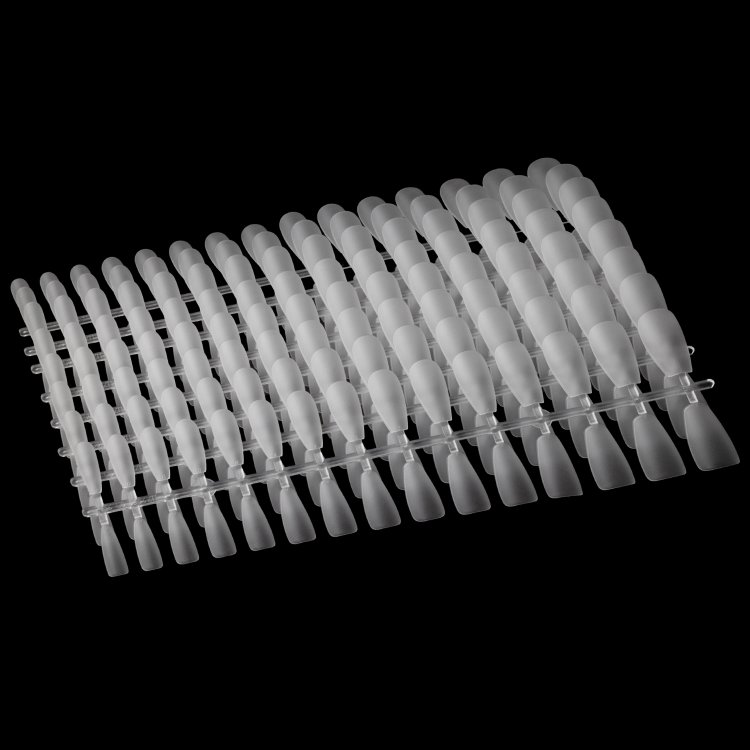 Νύχια Press-On Nail Gel Tips Πολύ Λεπτά Coffin Medium Διάφανα 240 τεμ.