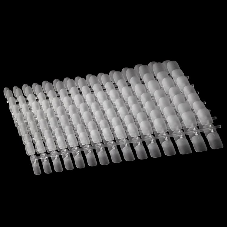 Νύχια Press-On Nail Gel Tips Πολύ Λεπτά Square Short Διάφανα 240 τεμ.