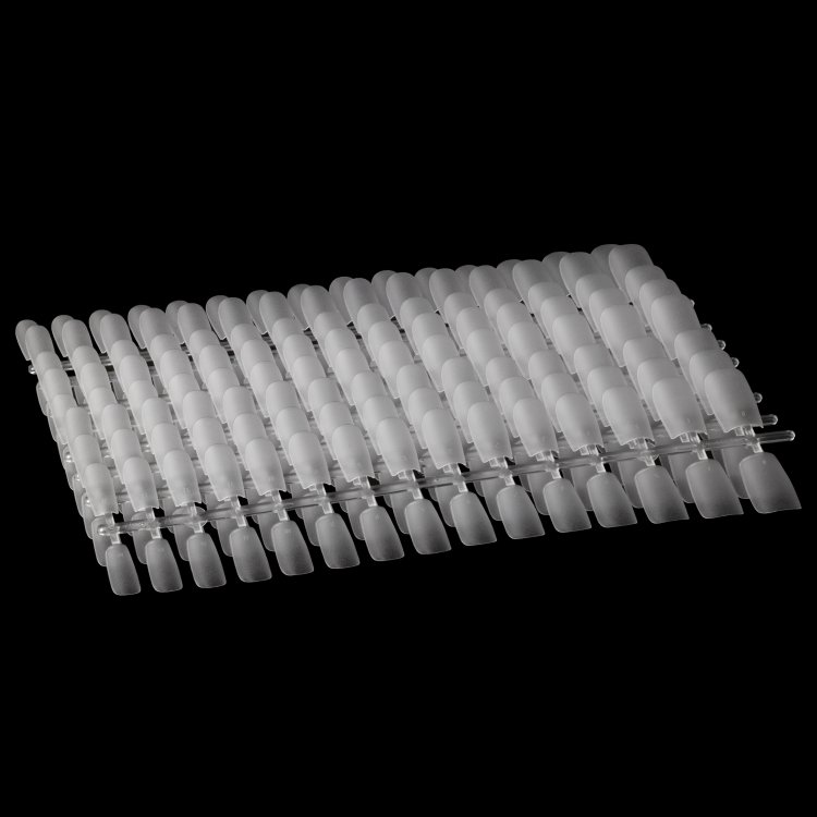 Νύχια Press-On Nail Gel Tips Πολύ Λεπτά Squoval Medium Διάφανα 240 τεμ