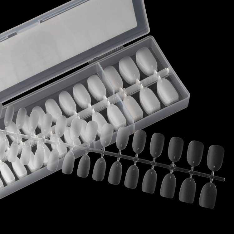 Νύχια Press-On Nail Gel Tips Πολύ Λεπτά Oval Medium Διάφανα 240 τεμ.