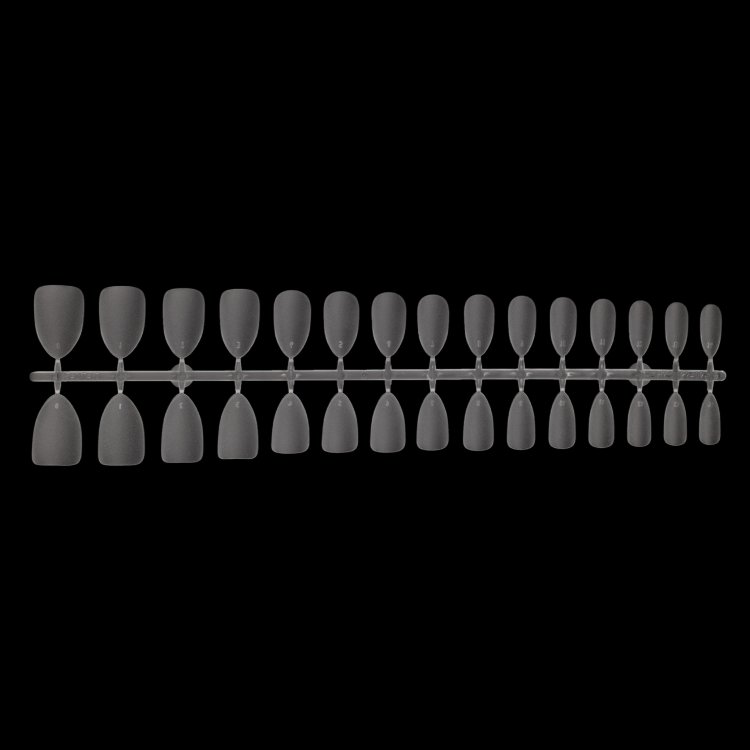 Νύχια Press-On Nail Gel Tips Πολύ Λεπτά Almond Short Διάφανα 240 τεμ.