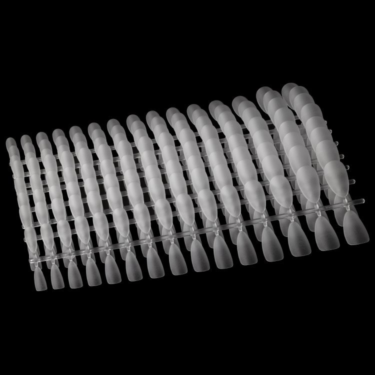 Νύχια Press On Nail Gel Tips Πολύ Λεπτά Almond Long Διάφανα 240 τεμ